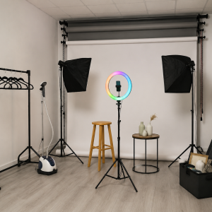 2 Hour Private Photo Studio Rental Standard Kit For Content Creators